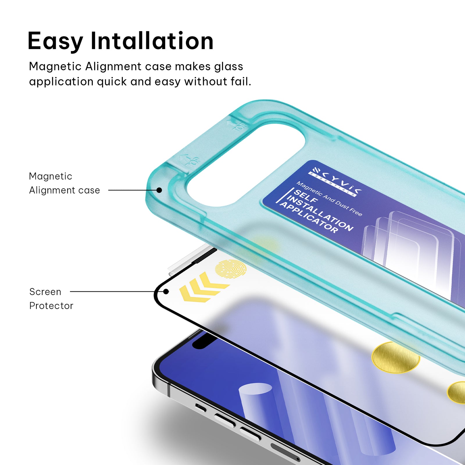 iPhone 14 Series Tempered Glass Screen Protector - Pack of 2