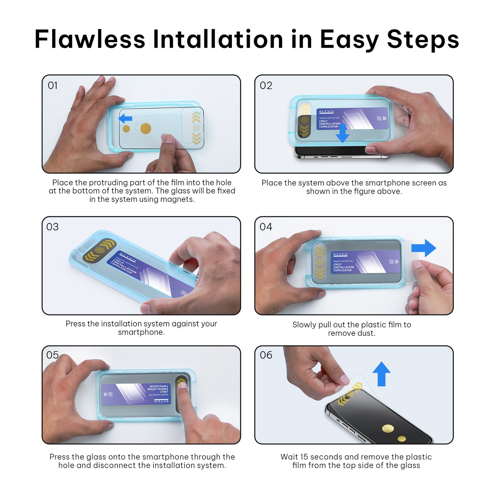 iPhone 14 Series Tempered Glass Screen Protector - Pack of 2