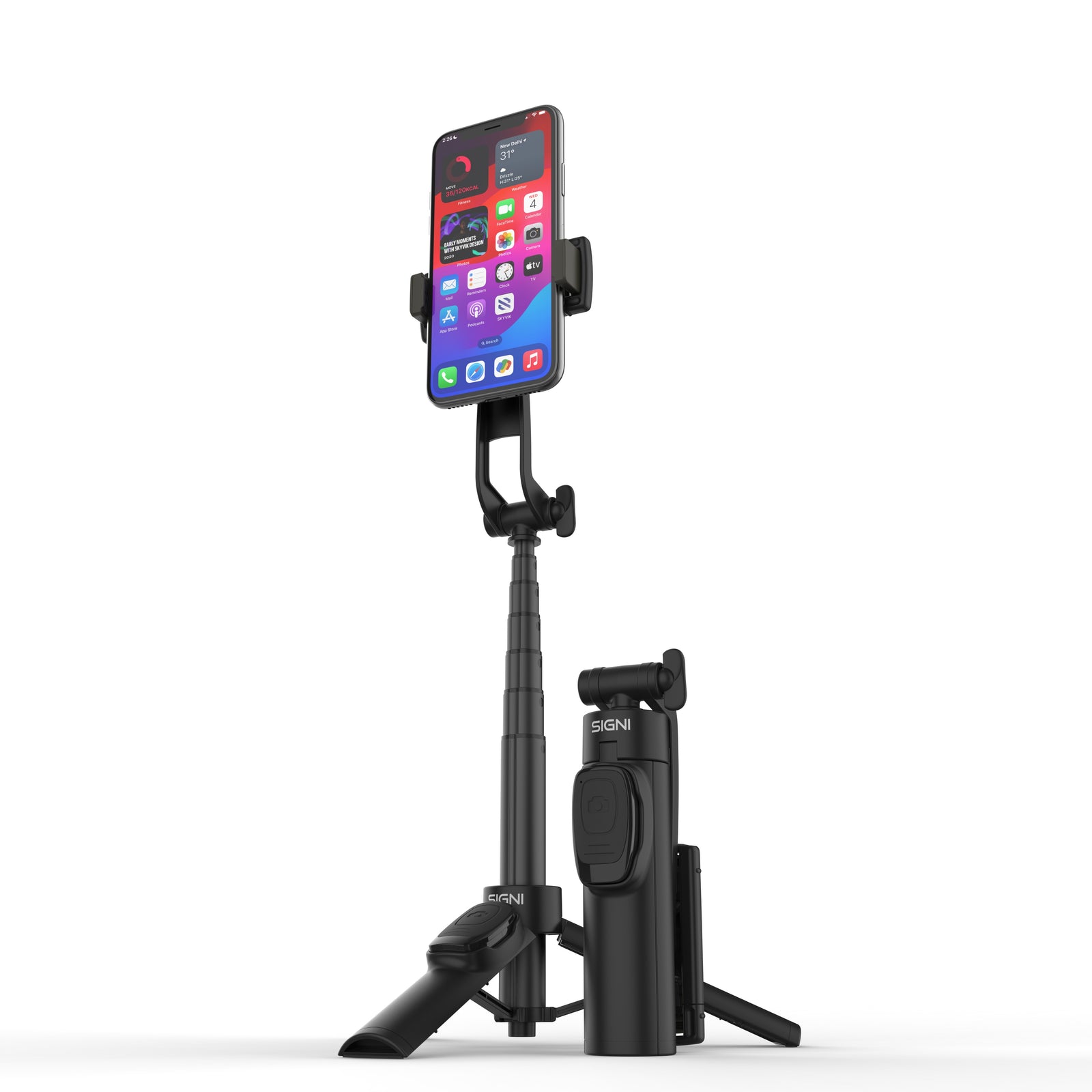 SIGNIPOD Compact Tripod/Selfie Stick- 0.75M