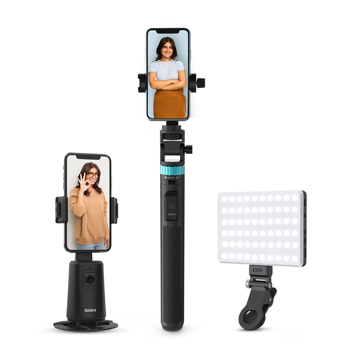 SIGNIPOD Selfie Stick/Foldable Tripod - 1.75m