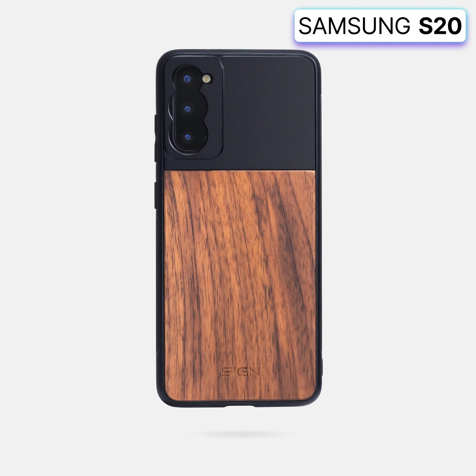 Wooden Mobile Lens case (Samsung S20)