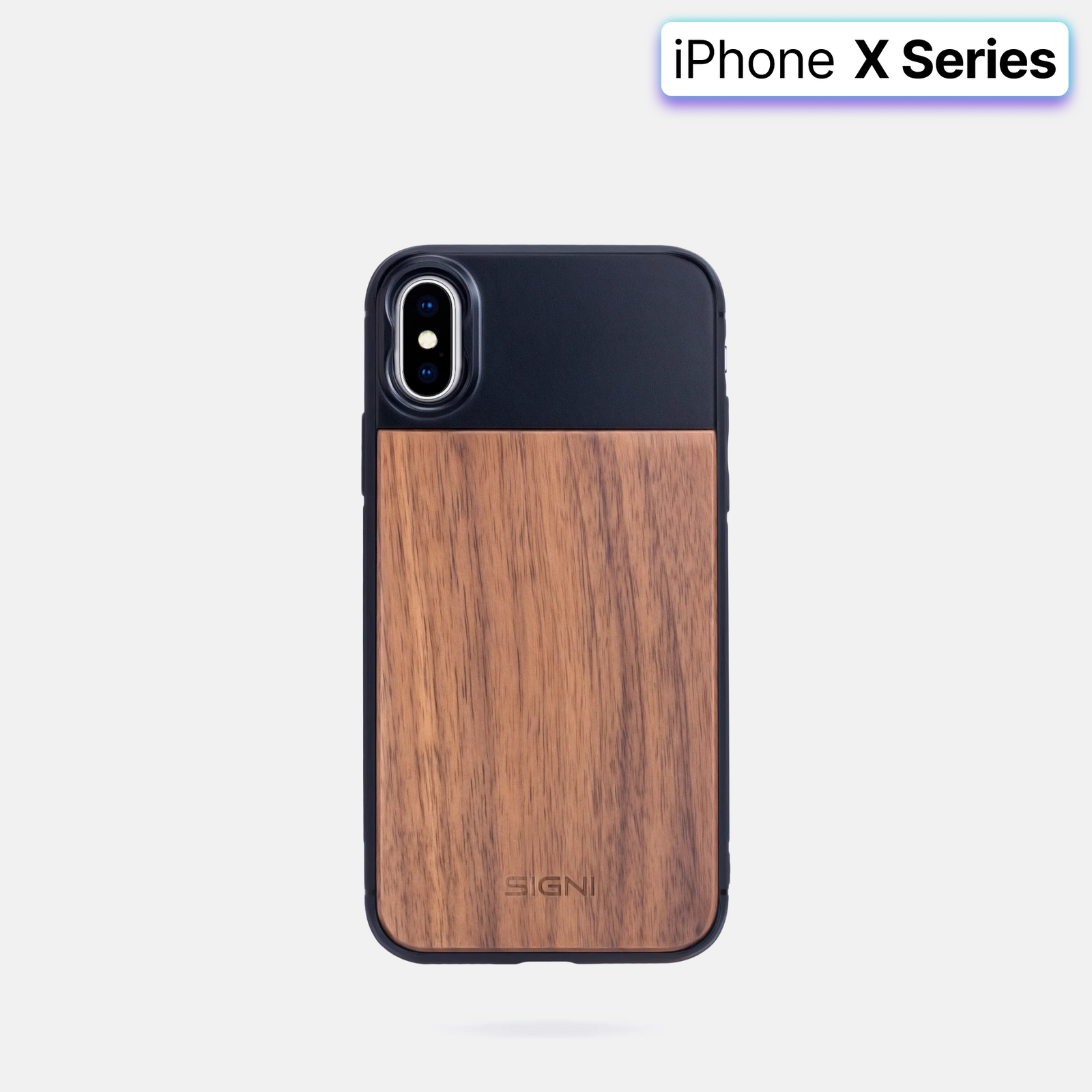 iPhone X Series Wooden Mobile Cover