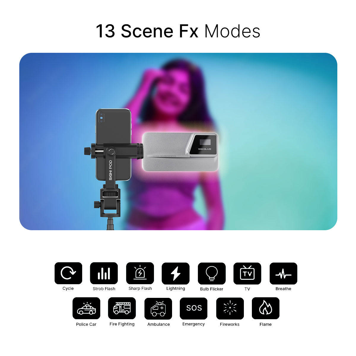 SIGNI Blaze RGB Fill Light for Creators
