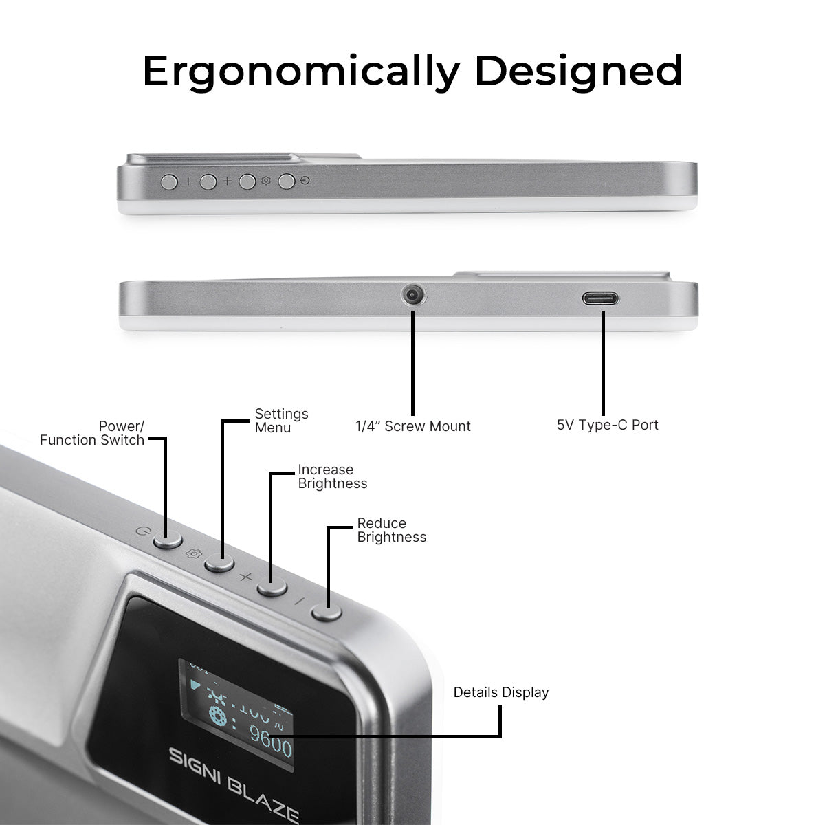 SIGNI Blaze RGB Fill Light for Creators