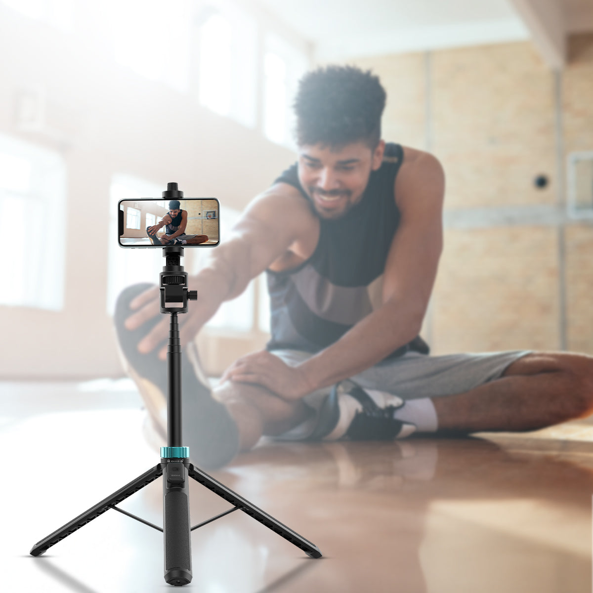 SIGNI POD Selfie Stick/Foldable Tripod - 1.75m