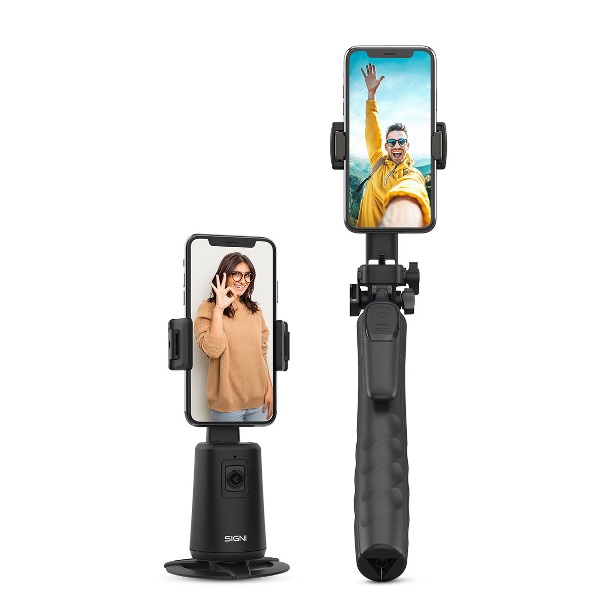 SIGNI POD Flex Plus 360 Tripod/Selfie Stick - 1.8m