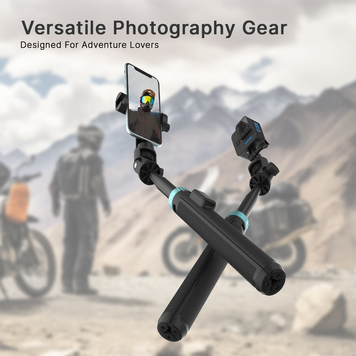 SIGNIPOD Selfie Stick/Foldable Tripod - 1.75m