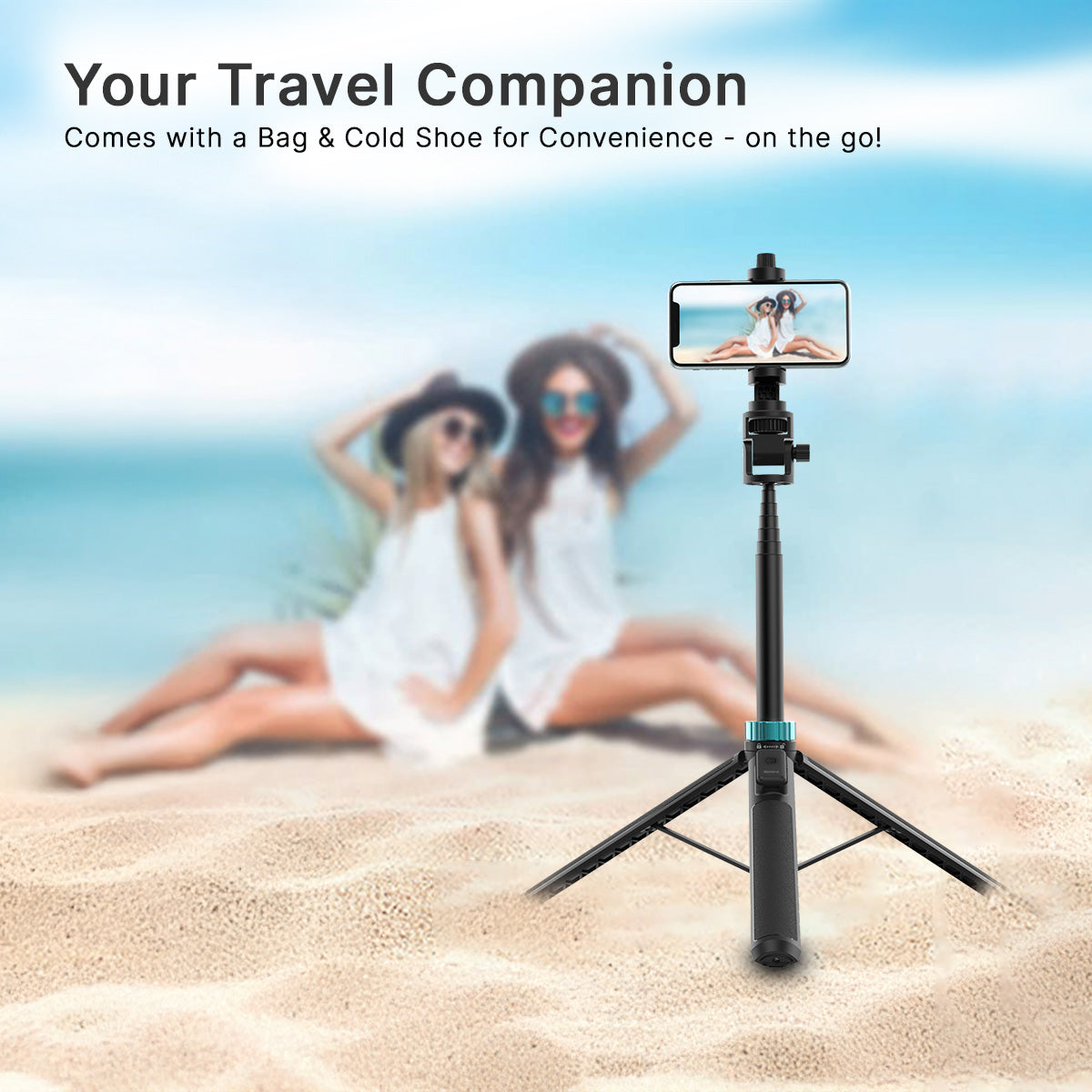 SIGNI POD Selfie Stick/Foldable Tripod - 1.75m