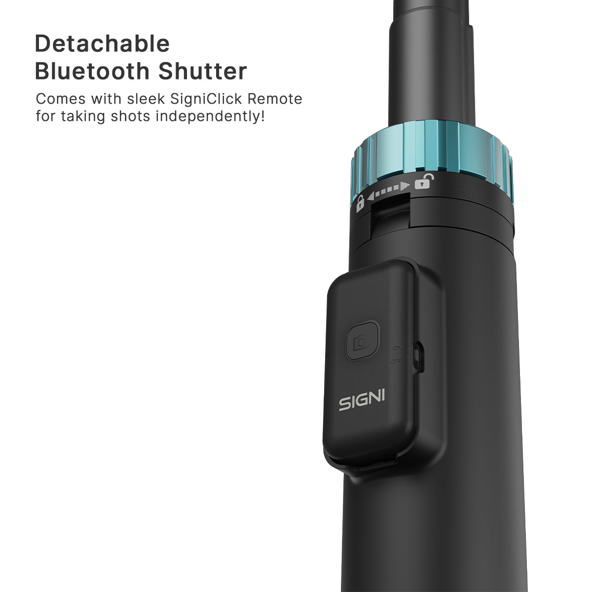 SIGNIPOD Selfie Stick/Foldable Tripod - 1.75m