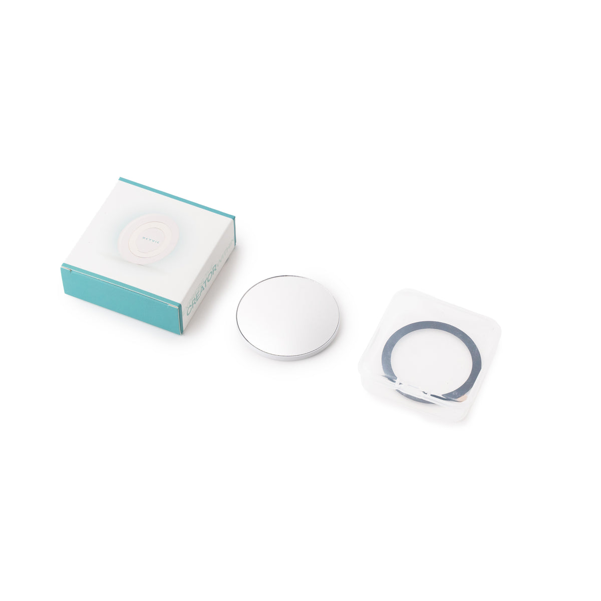 SKYVIK Magnetic Selfie Mirror (MagSafe Compatible) — Convex Back Camera Mirror for iPhone & All Smartphones