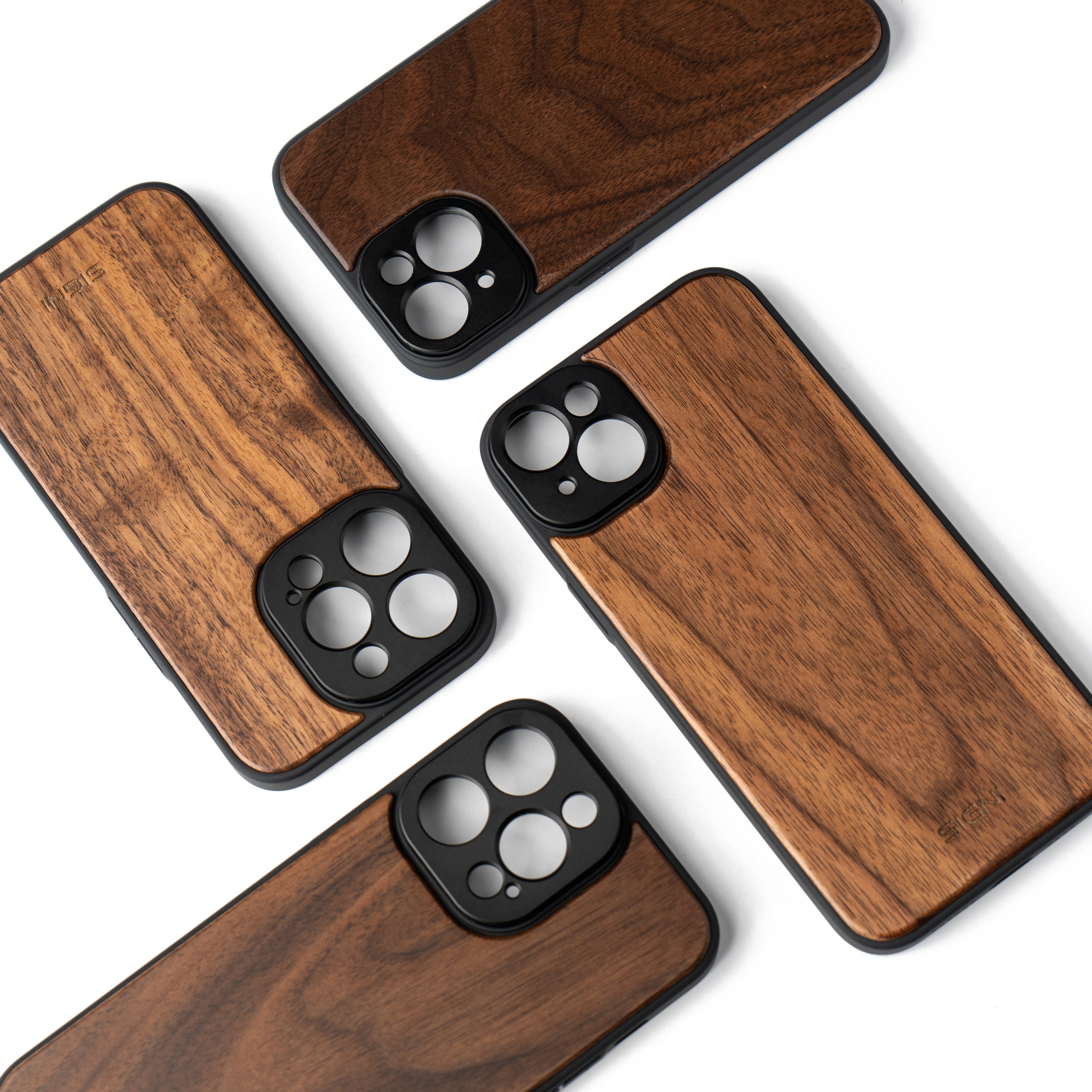 SKYVIK SIGNI One Wooden Mobile Lens case (iPhone 15 Plus)