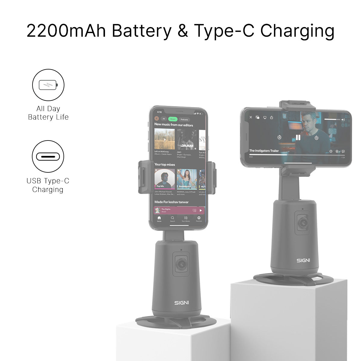 SIGNI FOLLO 360 Ai Face Tracker