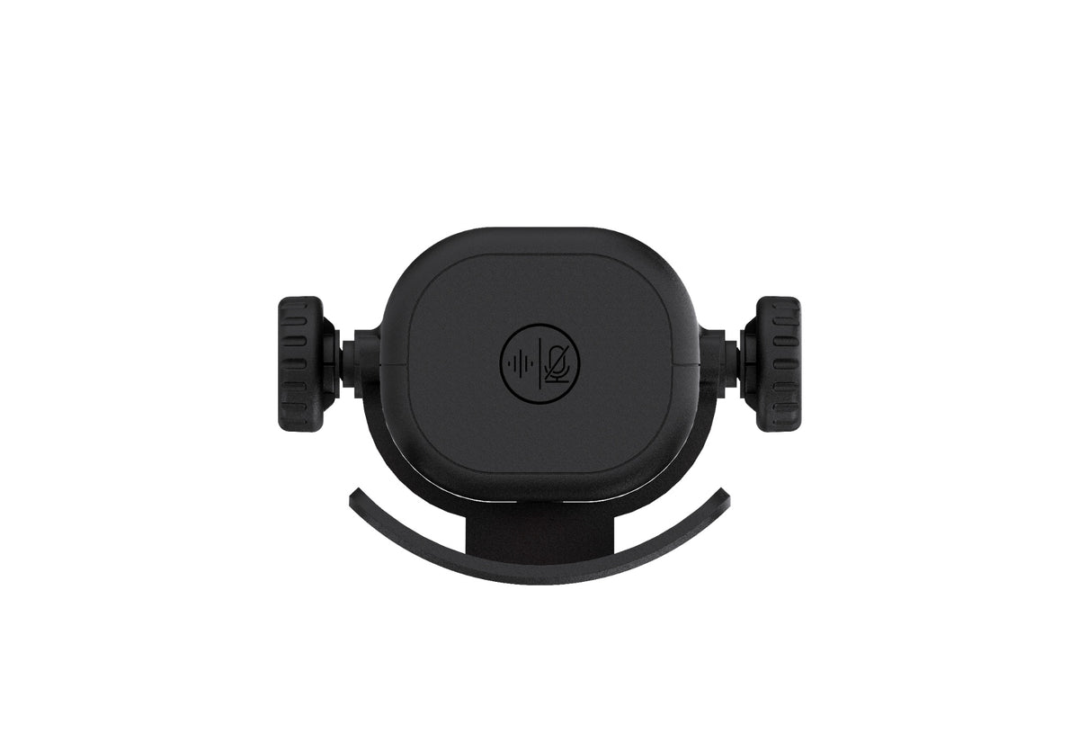 Glowcast USB Condenser Microphone with Noise Cancellation, RGB Lighting & Zero-Latency Monitoring for Podcasting, Streaming & Gaming