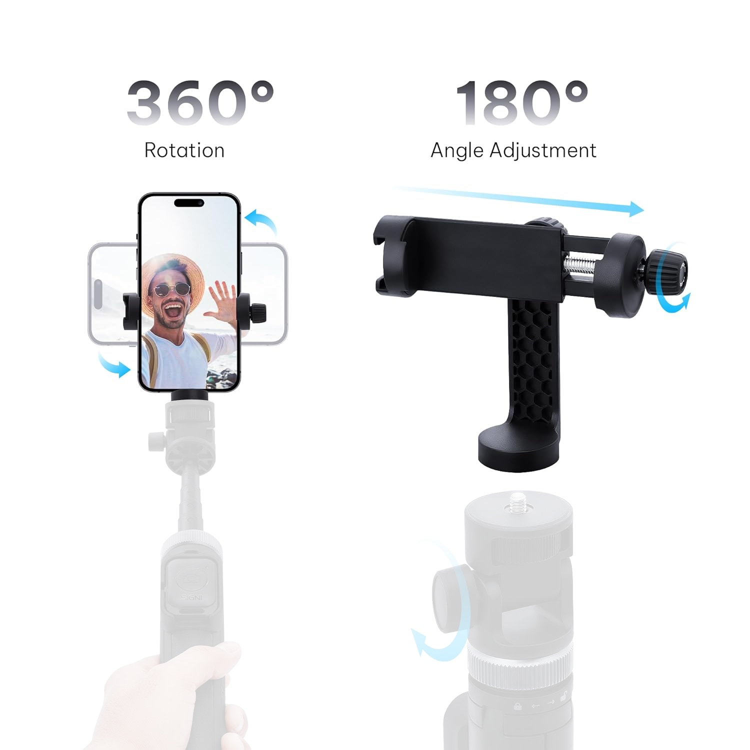 SIGNI Click Bluetooth Remote & Mobile Holder Combo (This is NOT a Tripod)