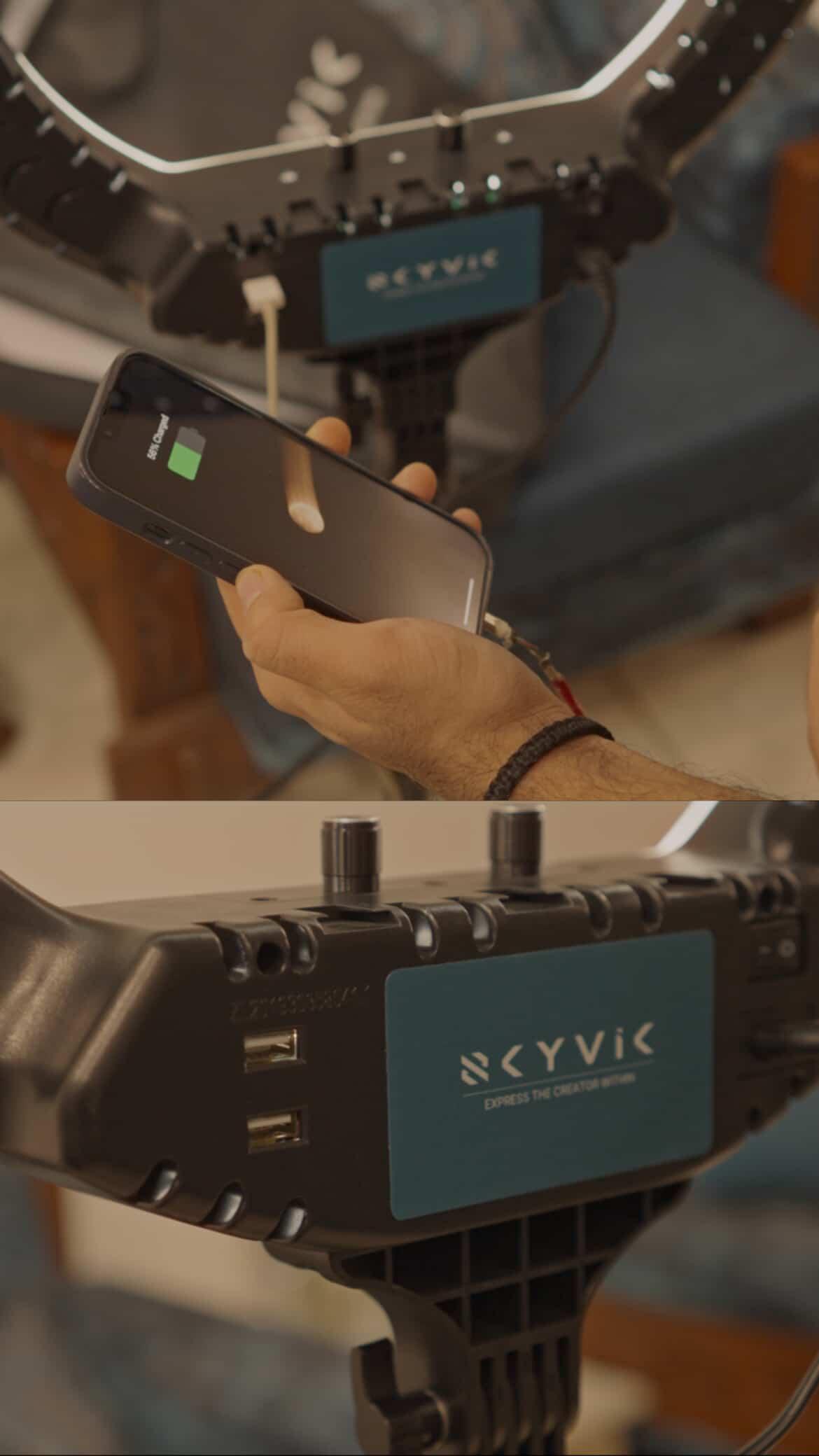 SKYVIK Loop 18-Inch Bi-Colour Ring Light