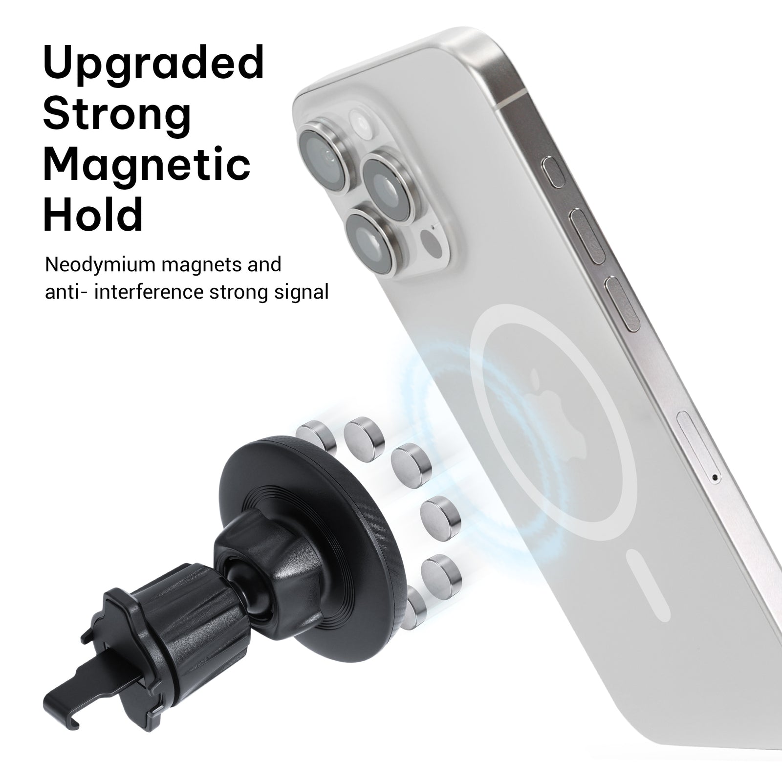 TRUHOLD Magsafe compatible Airvent Mobile phone holder