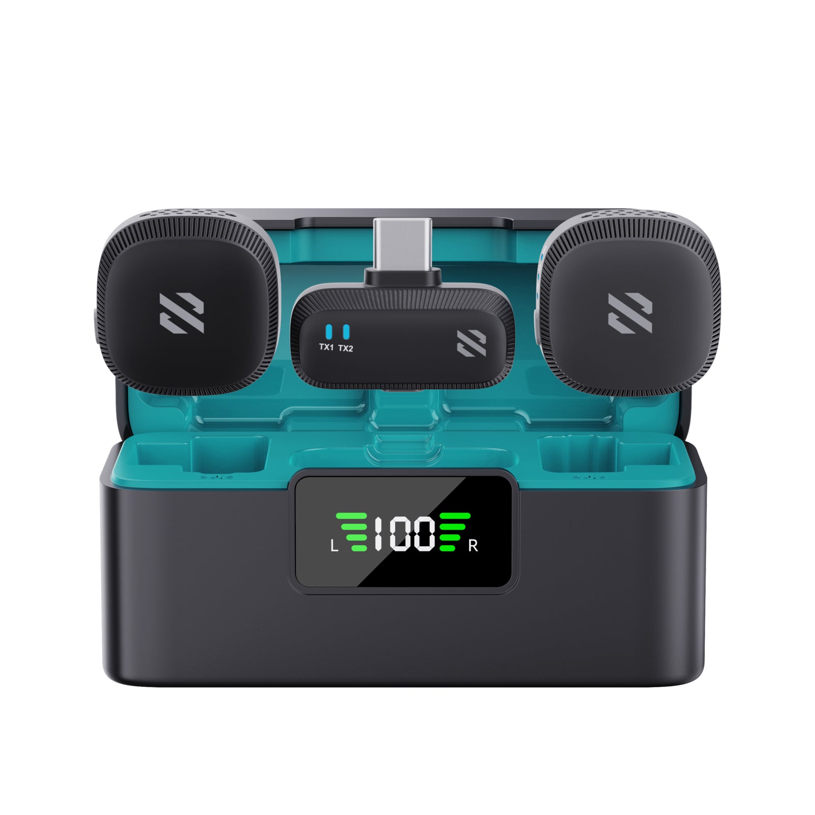 SKYVIK KRISP GO Wireless Collar Microphone – For Vlogging, Reels, Interviews, Singing, YouTube, Live Streaming