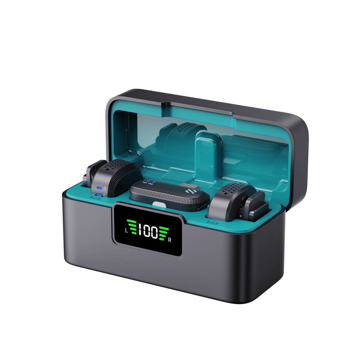 SKYVIK KRISP GO Wireless Collar Microphone – For Vlogging, Reels, Interviews, Singing, YouTube, Live Streaming