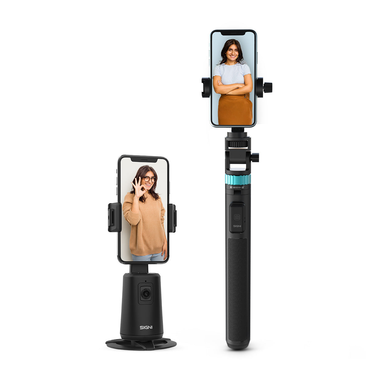 SIGNIPOD Selfie Stick/Foldable Tripod - 1.75m