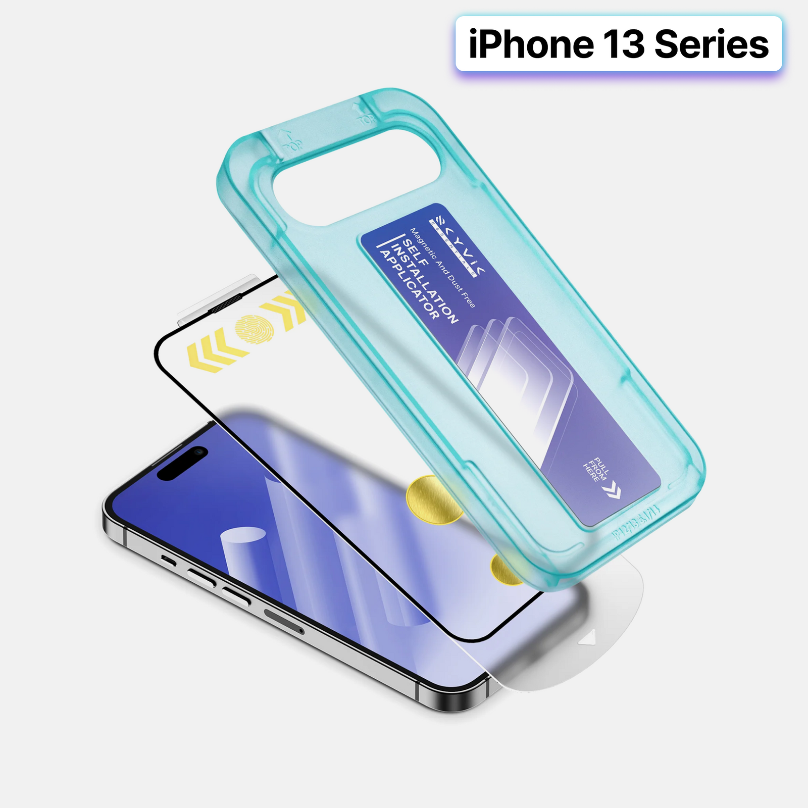 iPhone 13 Series Tempered Glass Screen Protector - Pack of 2