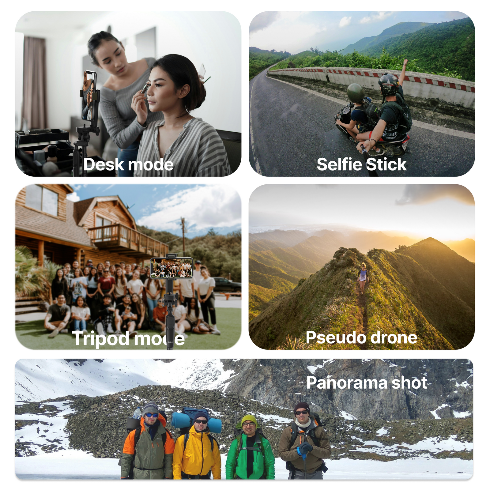 SIGNI POD Flex Plus 360 Tripod/Selfie Stick - 1.8m