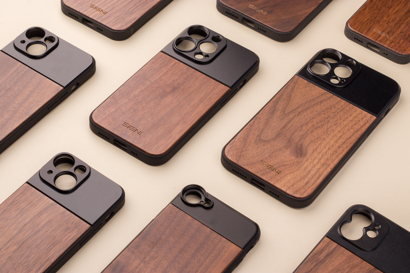 SKYVIK SIGNI One Wooden Mobile Lens case (iPhone 13 Pro Max)