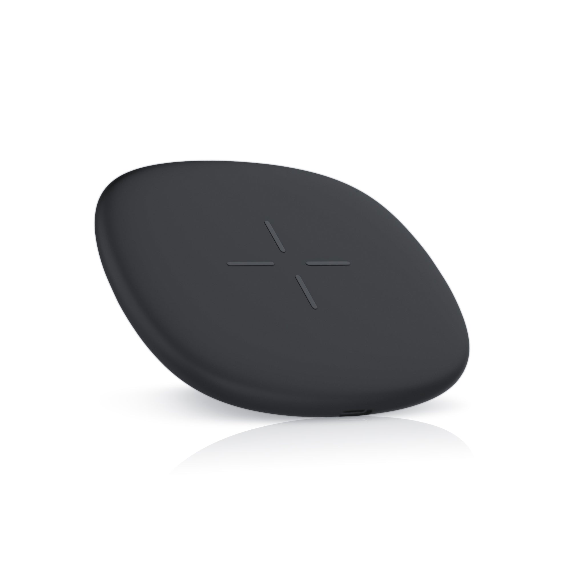 SKYVIK Beam Surface 15W Fast Wireless Charger for iPhone Samsung and Other Compatible Devices-Black