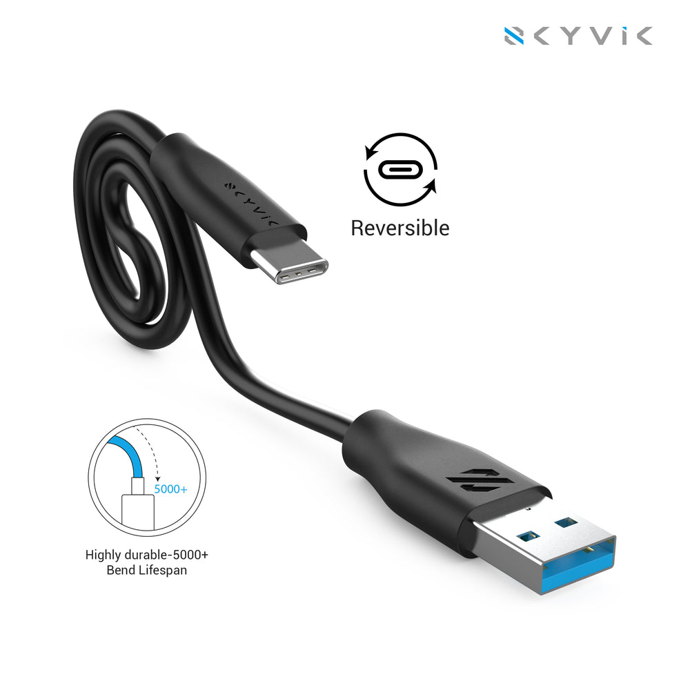 SKYVIK Blaze 1.5m USB Type C to USB A 3.0 Cable