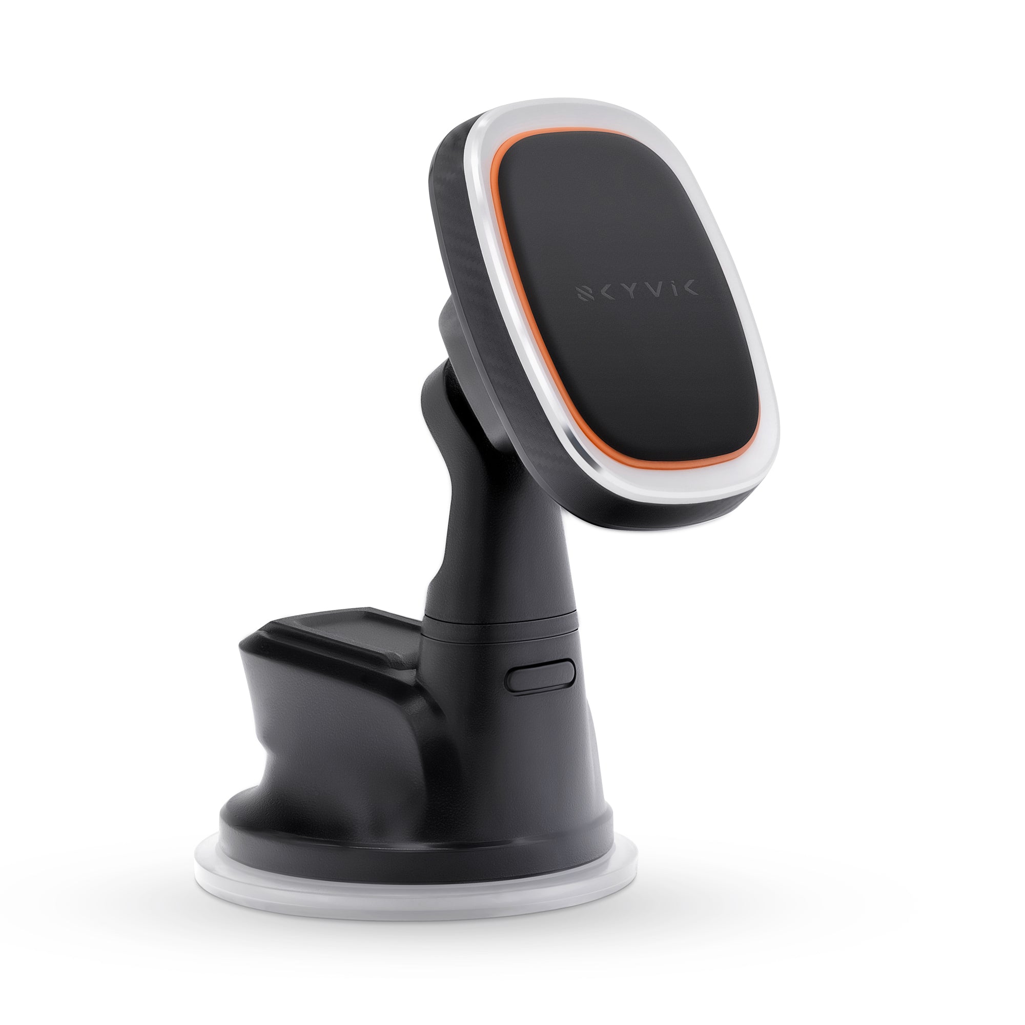 SKYVIK TRUHOLD Car Dashboard & Windscreen Magnetic Mobile Phone Mount for Desk-Orange Livery