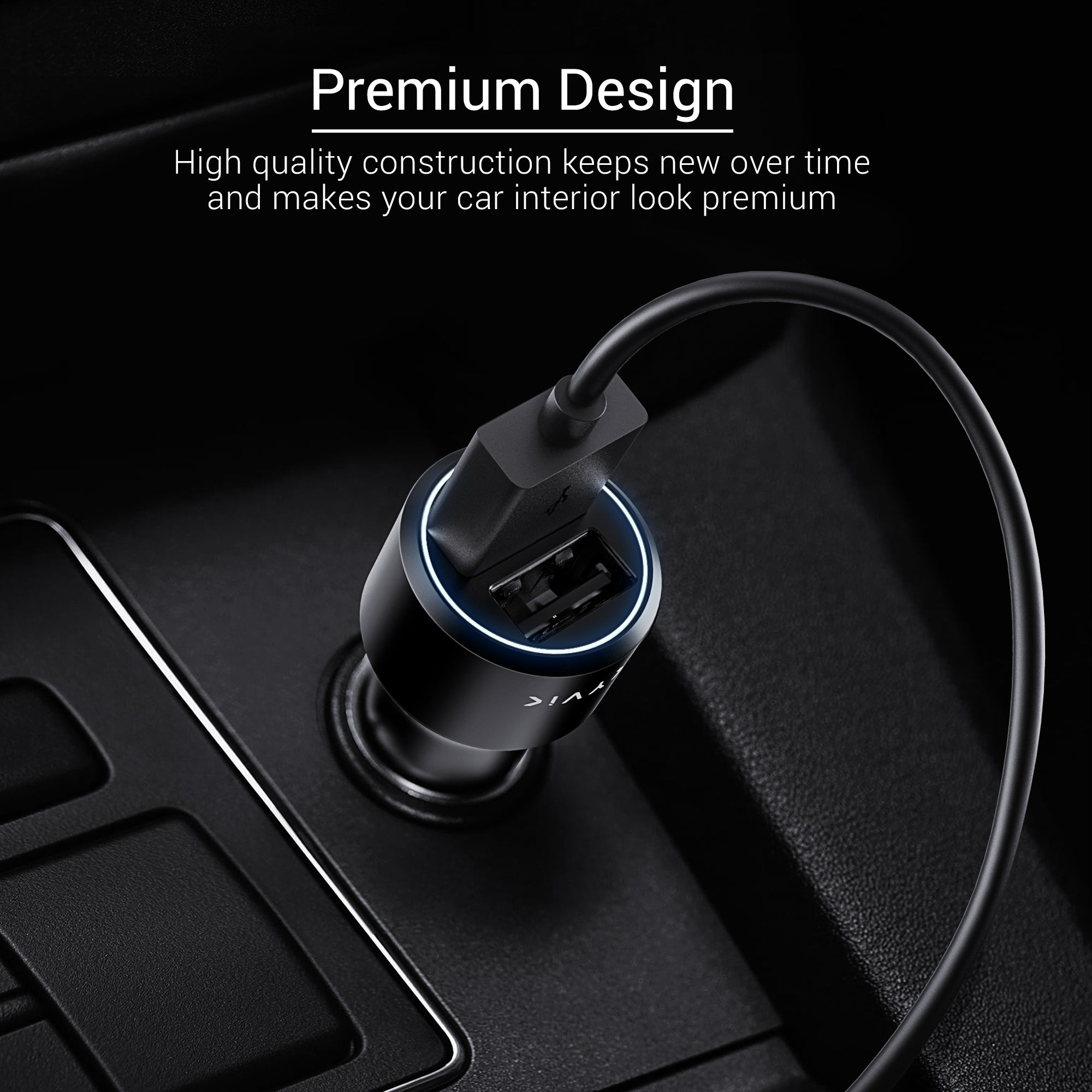 SKYVIK EMBLO Dual port Car Charger