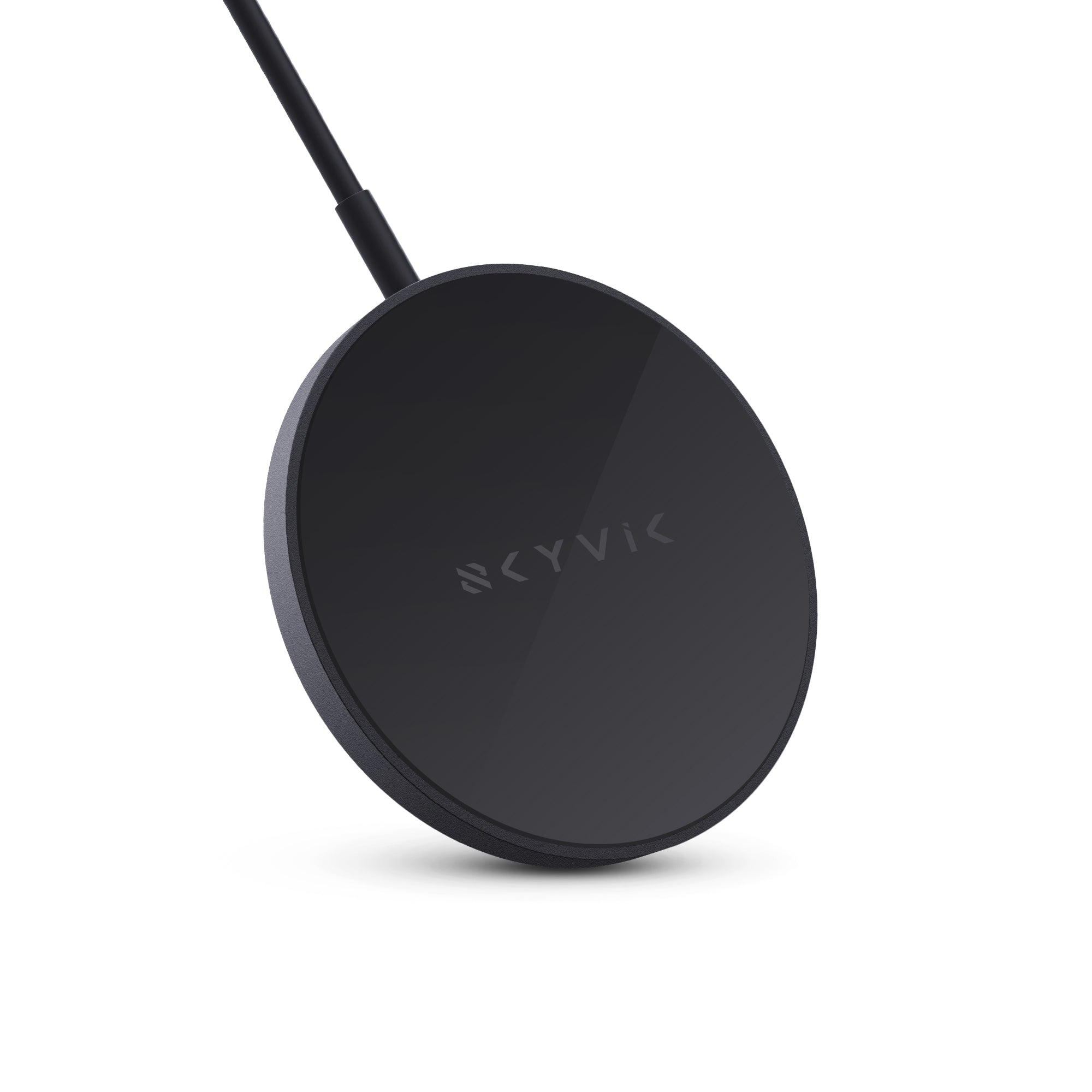 SKYVIK Beam Tap Magsafe Compatible 15W Fast Wireless Charging pad for iPhone 12, 13 & 14 Series - Black