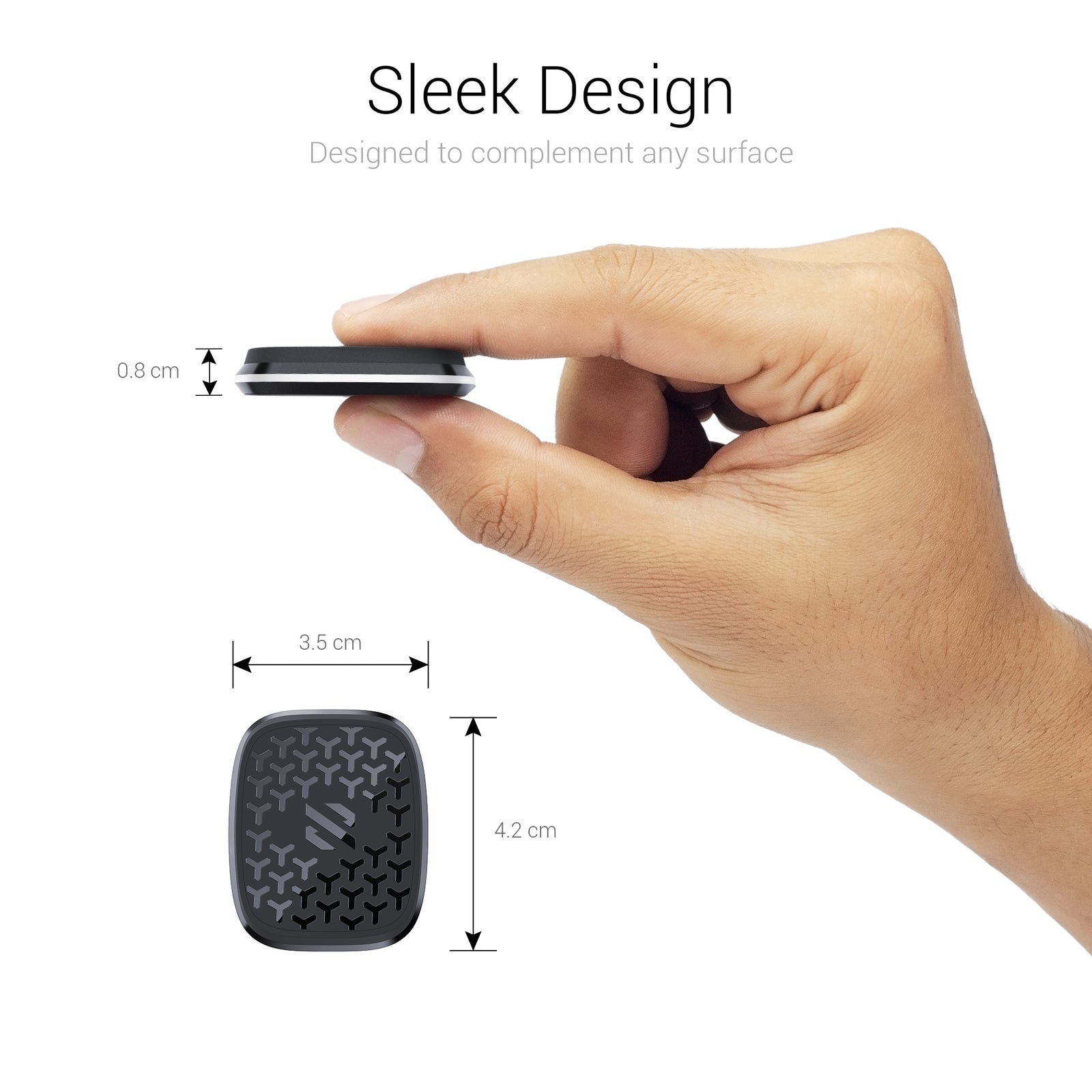 Square StickOn Magnetic Mobile Holder