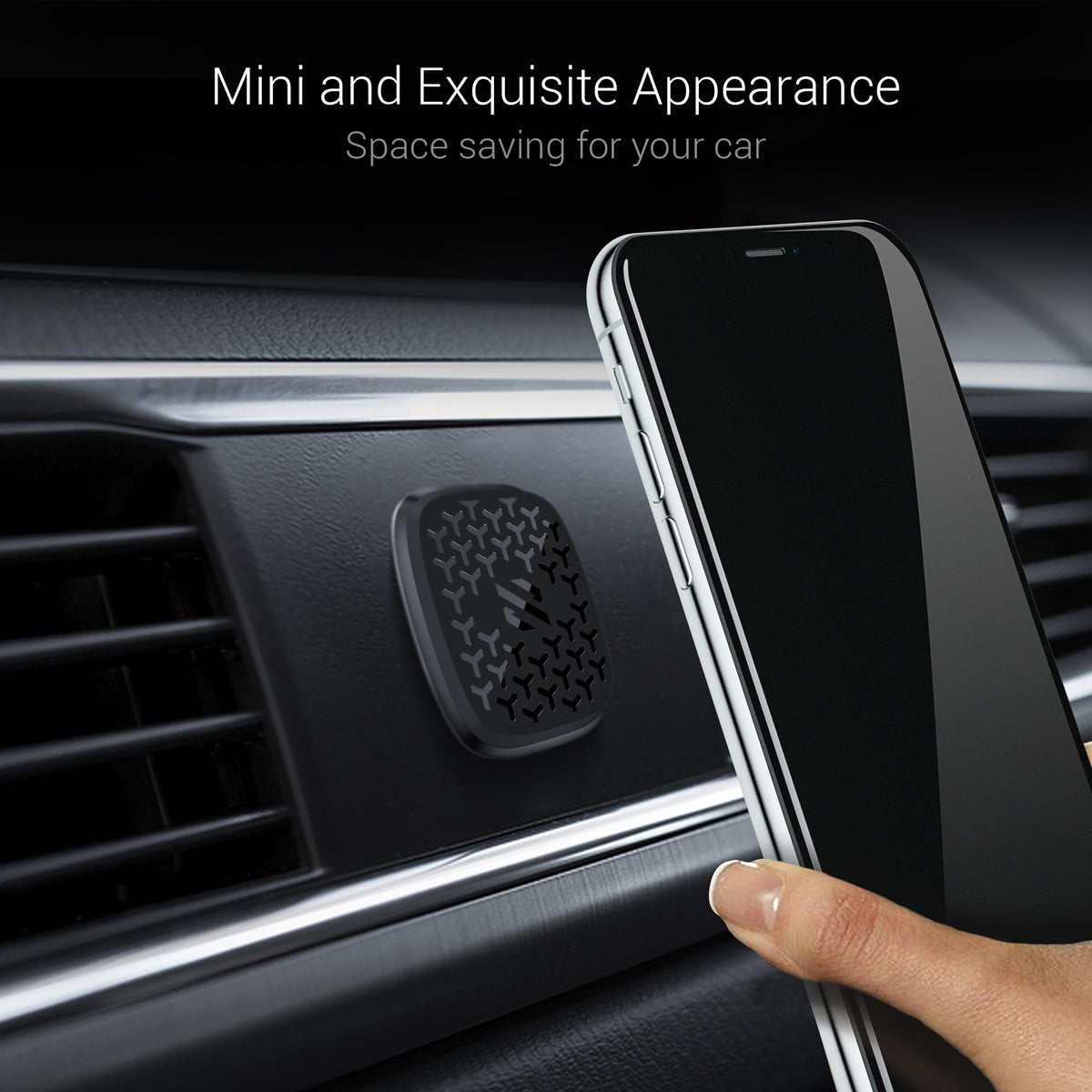 Square StickOn Magnetic Mobile Holder