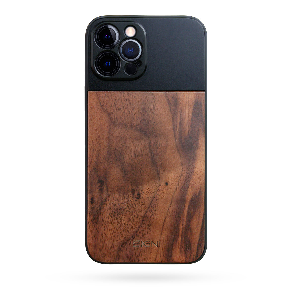 Wooden Mobile Lens case (iPhone 12 Pro Max)