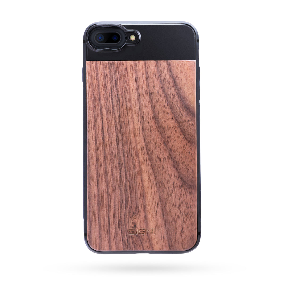 Wooden Mobile Lens case for iPhone 7+ &amp; 8+