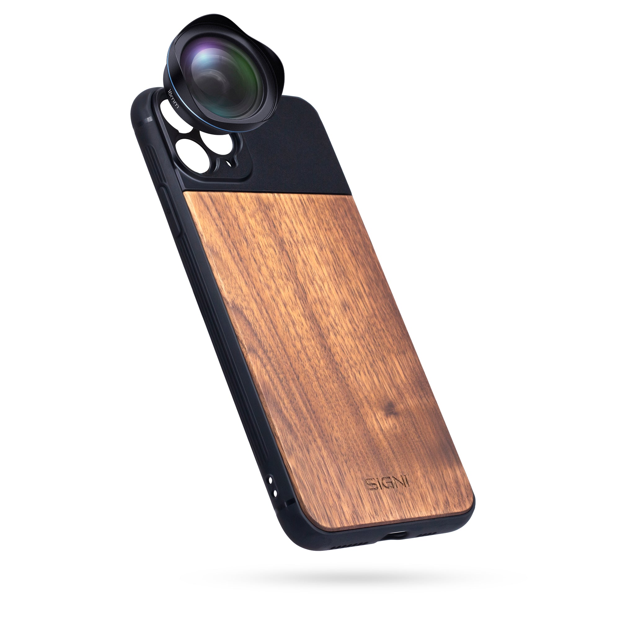 SKYVIK SIGNI One Wooden Mobile Lens case (iPhone 11 Pro Max)