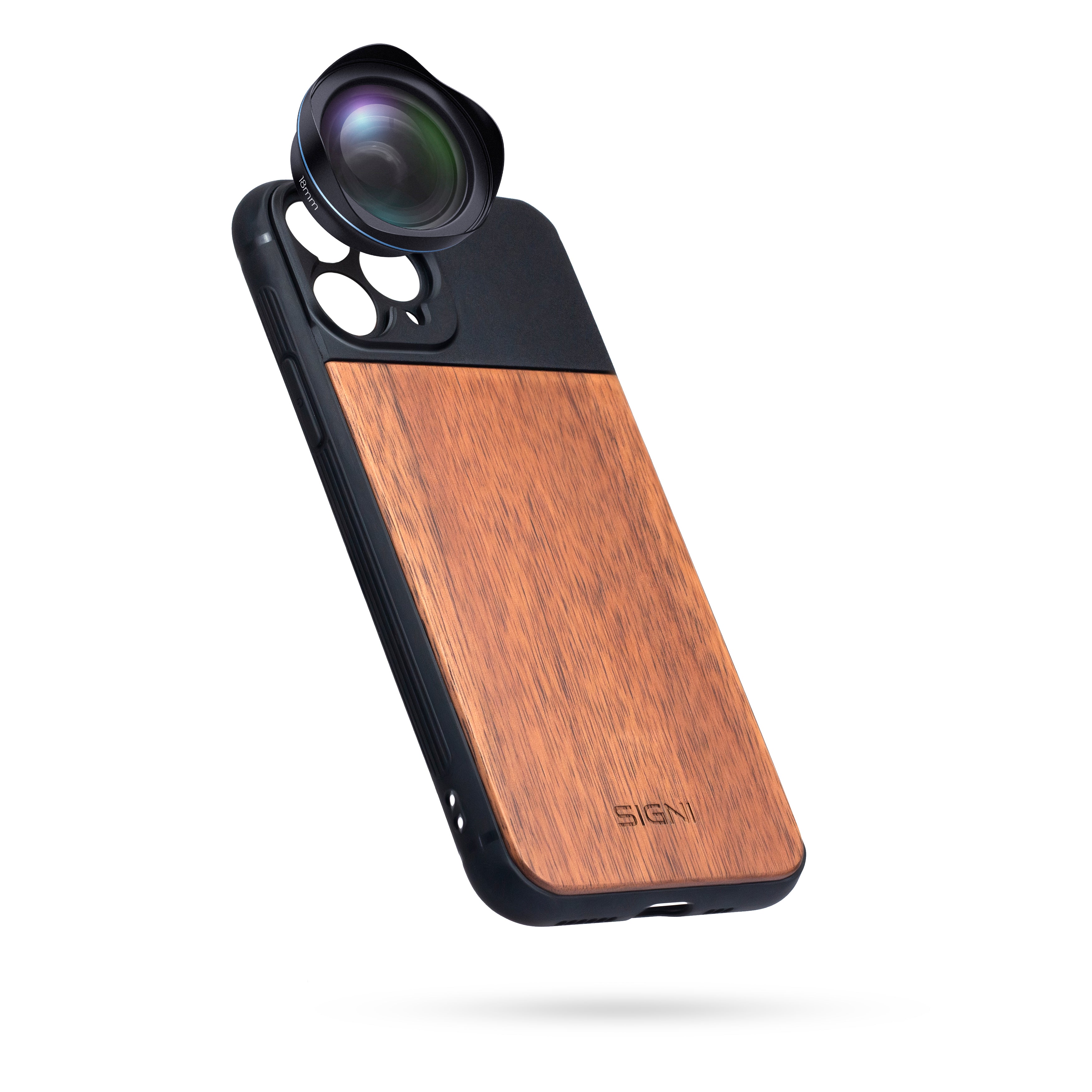 SKYVIK SIGNI One Wooden Mobile Lens case (iPhone 11 Pro)