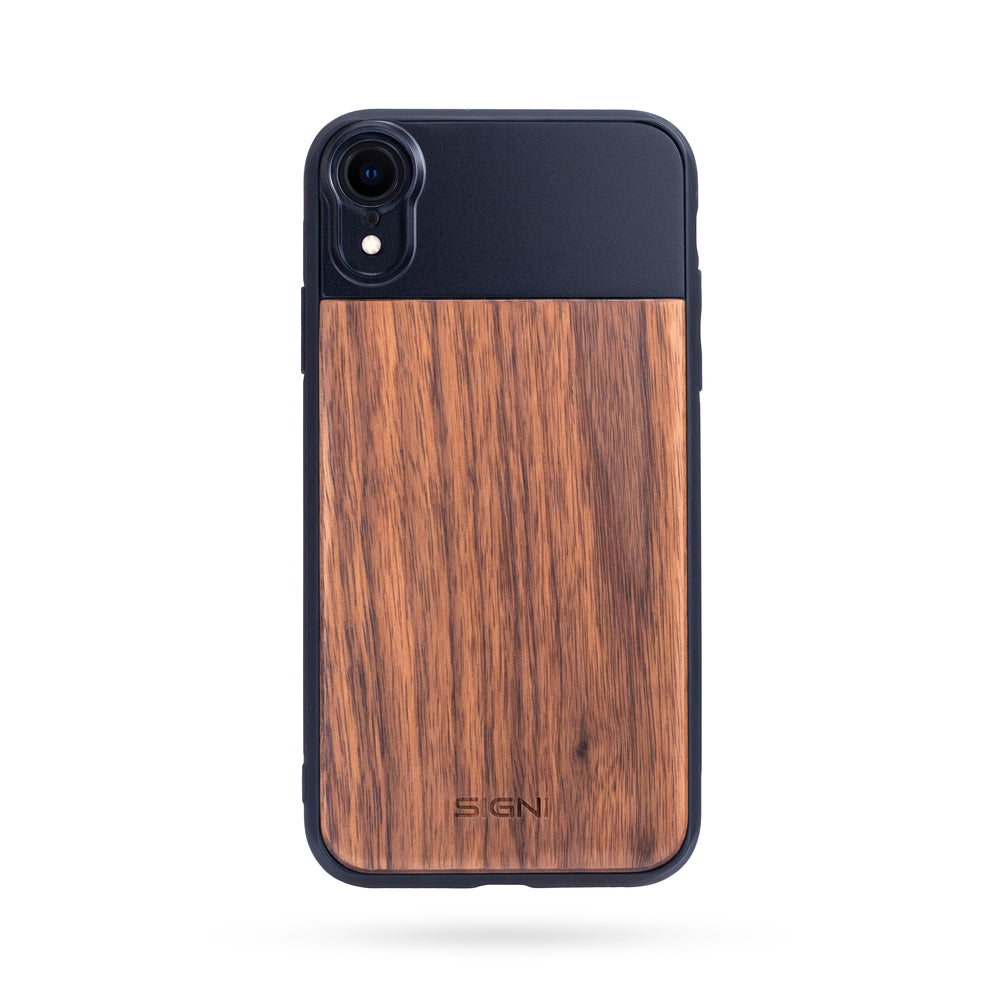 SKYVIK SIGNI One Wooden Mobile Lens case (iPhone XR)