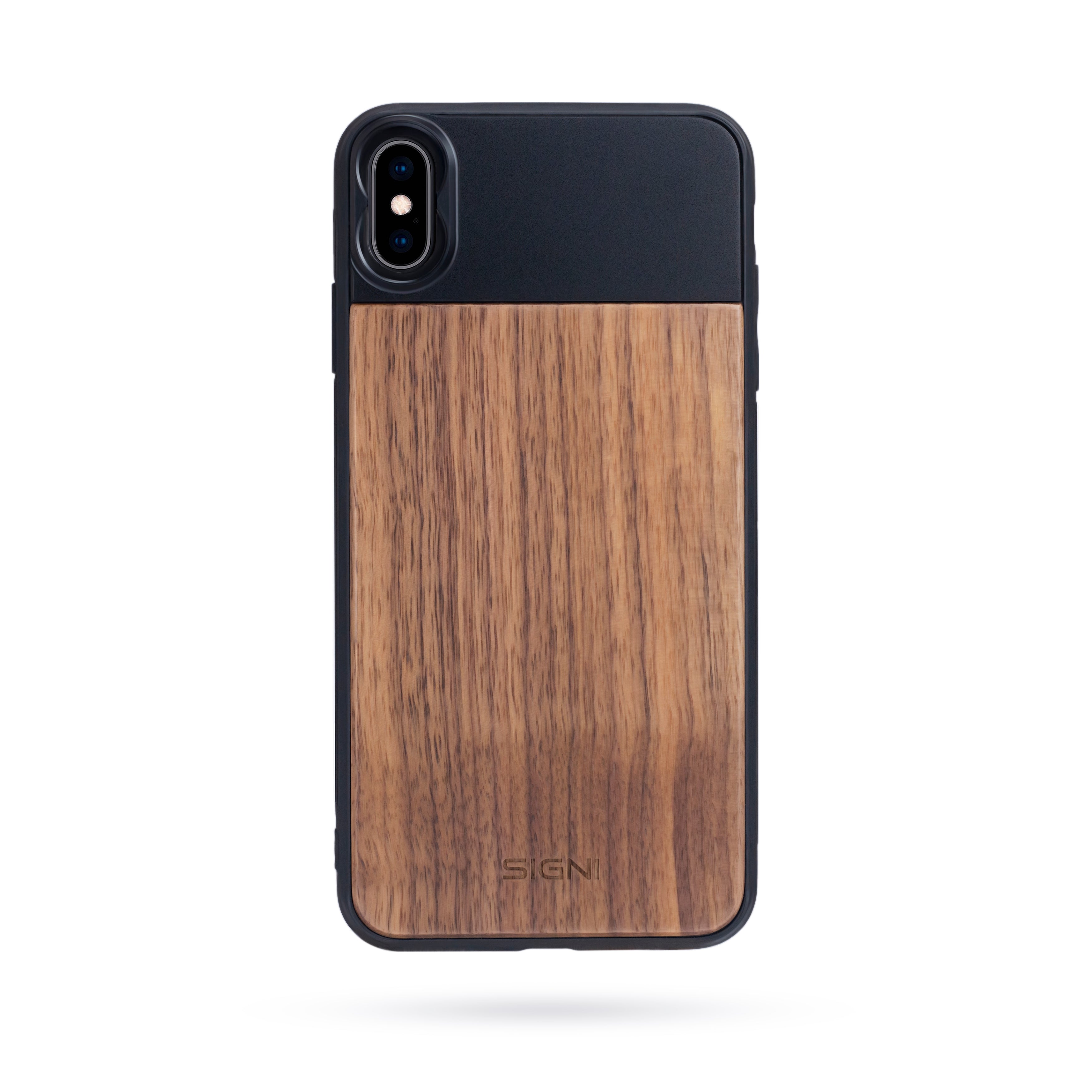 SKYVIK SIGNI One Wooden Mobile Lens case (iPhone XS)